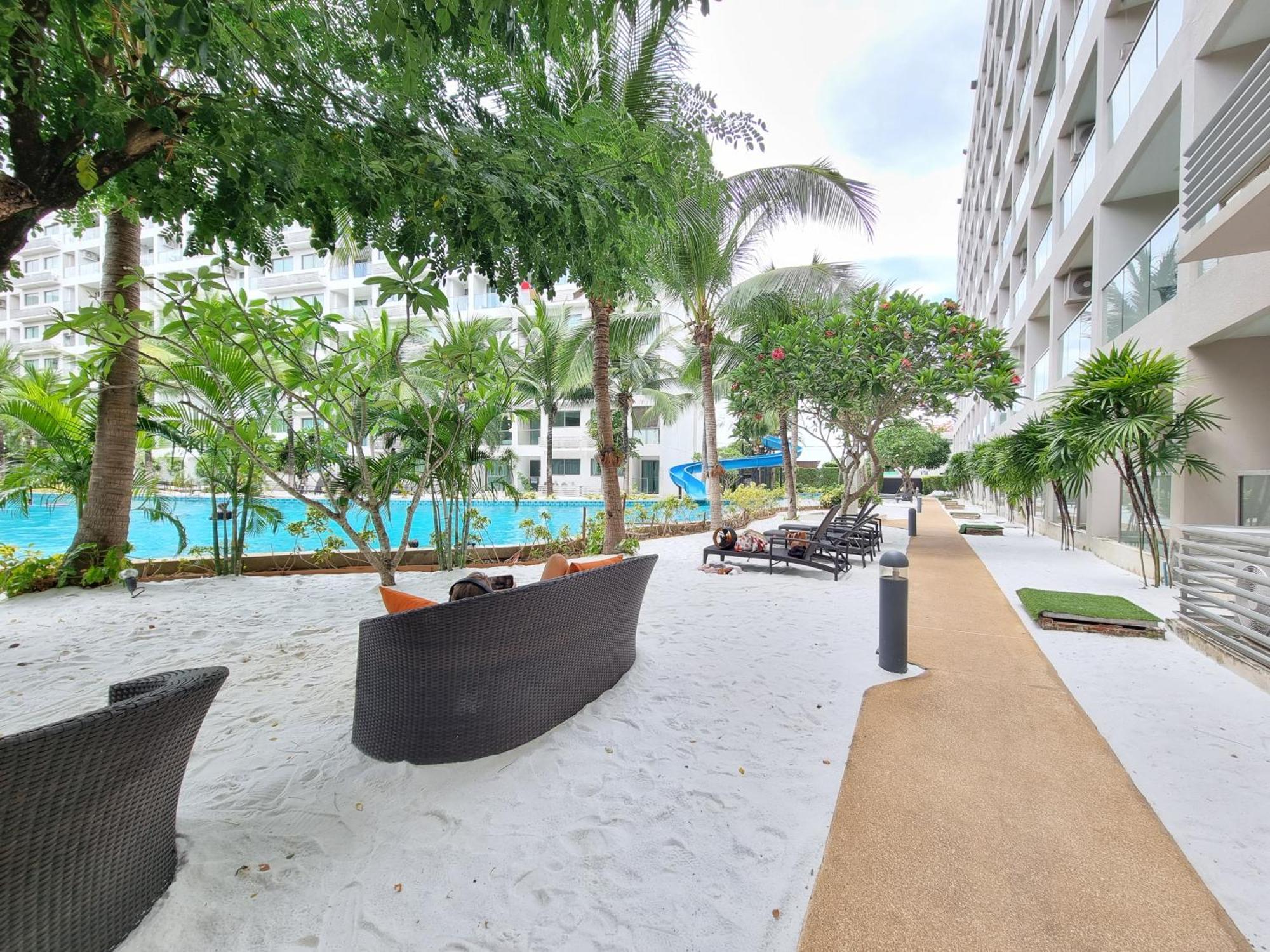 Laguna Beach Condo Resort 3 Maldives Pattaya Pool View ลากูน่า บีช คอนโด รีสอร์ต 3 พัทยา Jomtien pláž Exteriér fotografie