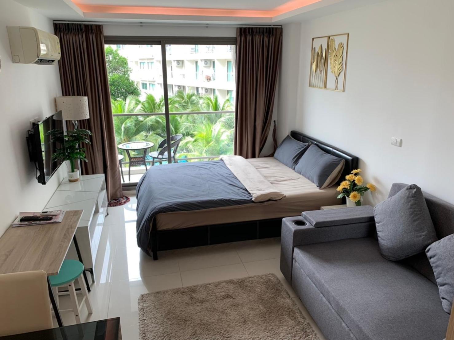 Laguna Beach Condo Resort 3 Maldives Pattaya Pool View ลากูน่า บีช คอนโด รีสอร์ต 3 พัทยา Jomtien pláž Pokoj fotografie